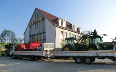 LKW mit Hänger und RKS Geräte